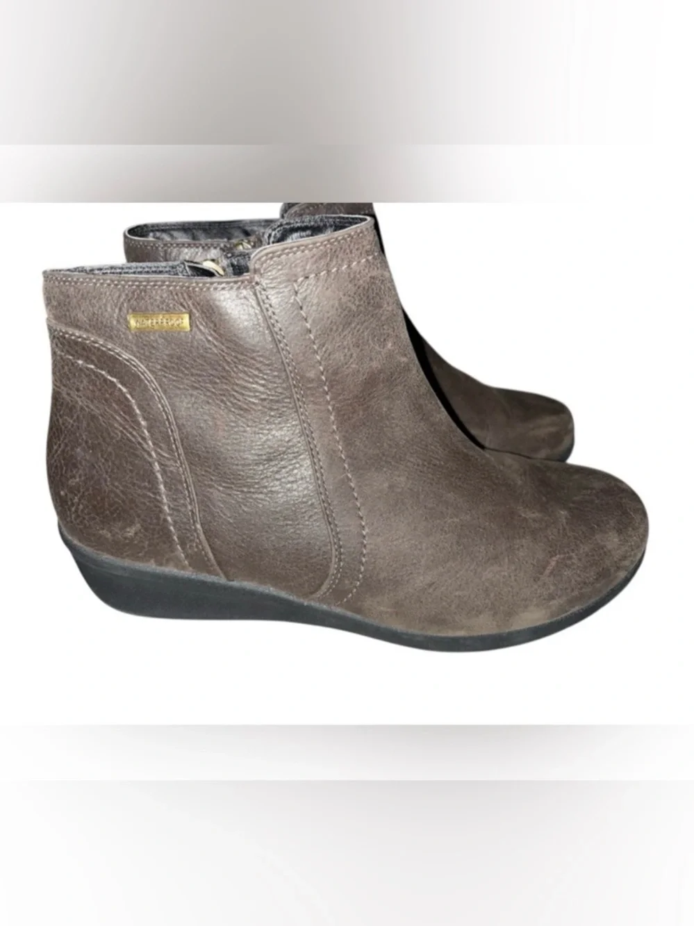 ARAVON Fairlee ankle boots leather waterproof shoes Women's size 9.5